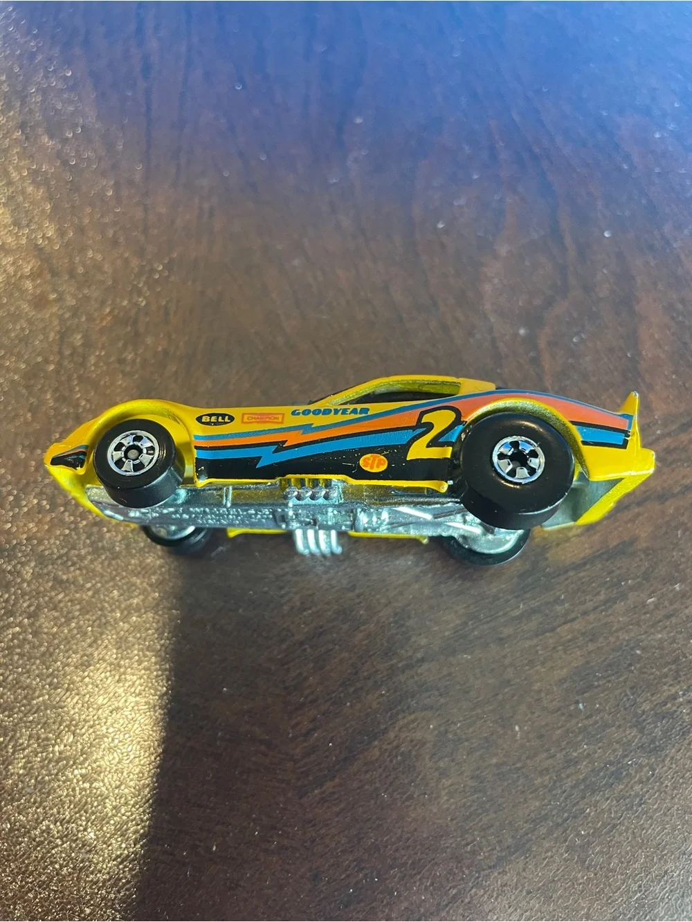Vintage Hot Wheels 1977 FIREBIRD FUNNY CAR Yellow Goodyear Dragster